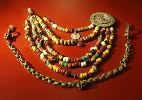 Viking Age bead necklace