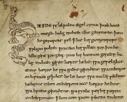 Old English manuscript