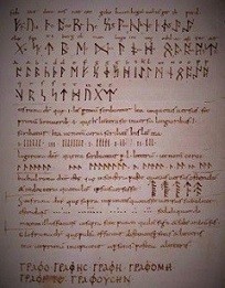 Runic manuscript