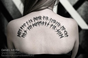 Norse Symbols Tattoo